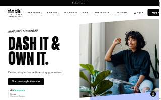 Dash Home Loans of Cornelius website
