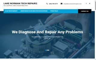Lake Norman Tech Repairs website