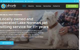 Lakeside Pet Sitting, LLC of Mooresville website