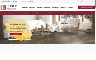 LITTLE Wood Flooring & Cabinetry website
