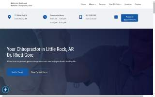 Ability Chiropractic website