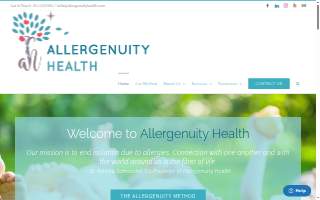 Allergenuity Health Associates of Davidson website