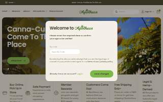 Apotheca Cannabis Dispensary of Davidson website