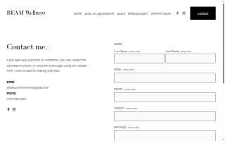 BEAM WELLNESS, Inc website