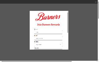 Burners Cigar Co.-Birkdale Village website