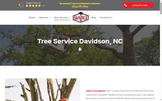 Clark's Tree Express website