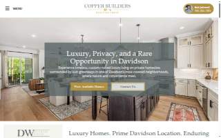 Copper Builders website
