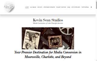 Kevin Sean Studios, Media Conversion & Video Transfer Services of Davidson website