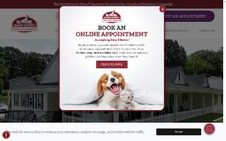 Main Street Veterinary Hospital website