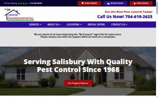 Peeler Environmental of Davidson website