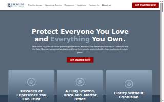 Robbins Law Firm website