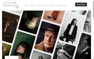 Seth Snider Photography website
