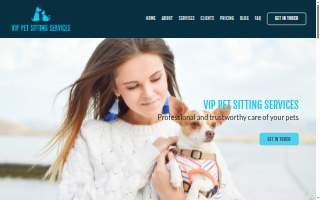Very Important Pets Professional Petsitting website