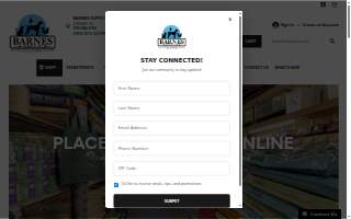 Barnes Supply Co. website