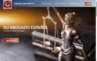 Cabrejas Law Firm P.A. website