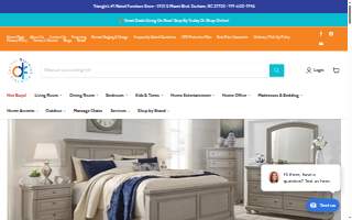 Capital Discount Furniture website