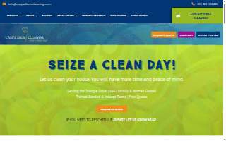 Carpe Diem Cleaning website
