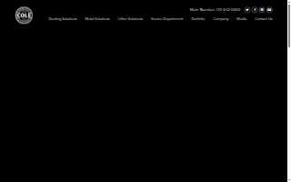 Cole Roofing & Construction website