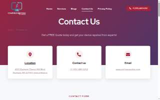 Computer Services of Carolina website