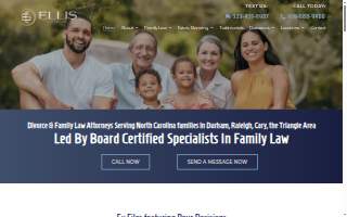 Ellis Family Law, P.L.L.C. website