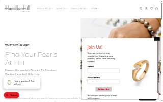 Hamilton Hill Jewelry website