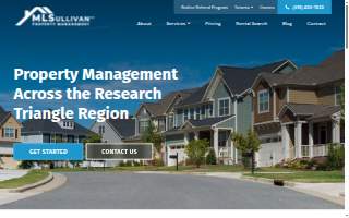 MLSullivan Property Management website