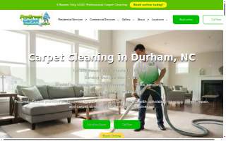 ProGreen Carpet website