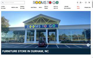 Rooms To Go website