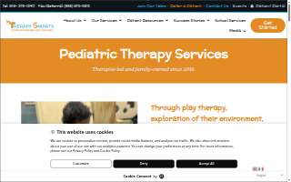 Therapy Smarts of Durham website