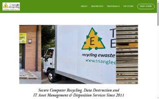 Triangle Ecycling website