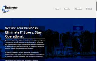 Blackwater Technology Solutions website