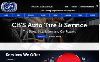 CB’s Auto website