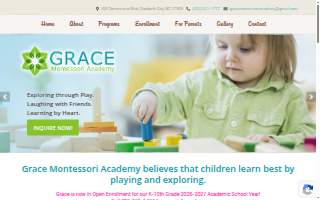 Grace Montessori Academy, Inc. website