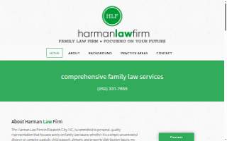 Harman Law Firm, PLLC website