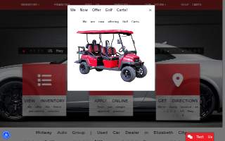 Midway Auto Group website