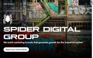 Spider Digital Group website