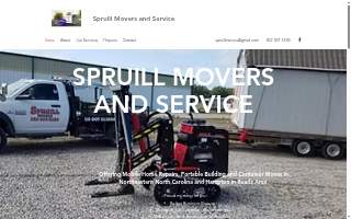 Spruill Movers website