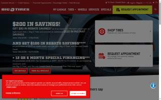 Tire, Lube, and Car Care website