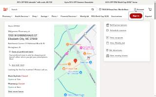Walgreens Pharmacy of Elizabeth City website