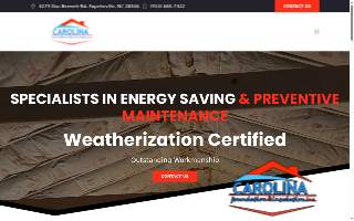 Carolina Foundation & Insulation website