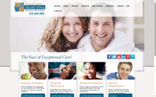 Carolina Oral & Maxillofacial Surgery Center website
