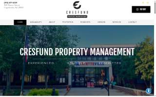 Cresfund Property Management website