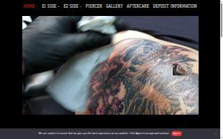 Evolution Ink Studio website