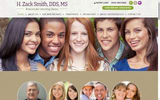 H Zack Smith DDS MS PA website