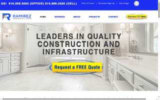 Ramirez Renovations of Fayetteville website