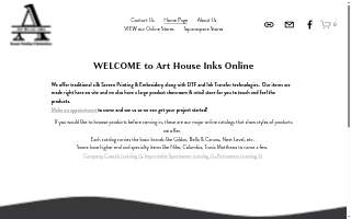Art House Inks, LLC website