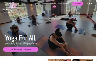 Bradley's Yoga and Fitness website
