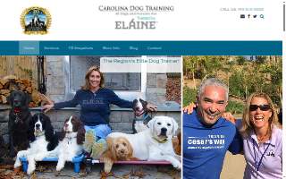 Carolina Dog Training, LLC website