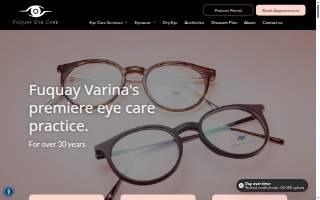 Fuquay Eye Care website