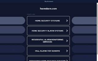 H.A.V.E. Alarm, Inc. website
